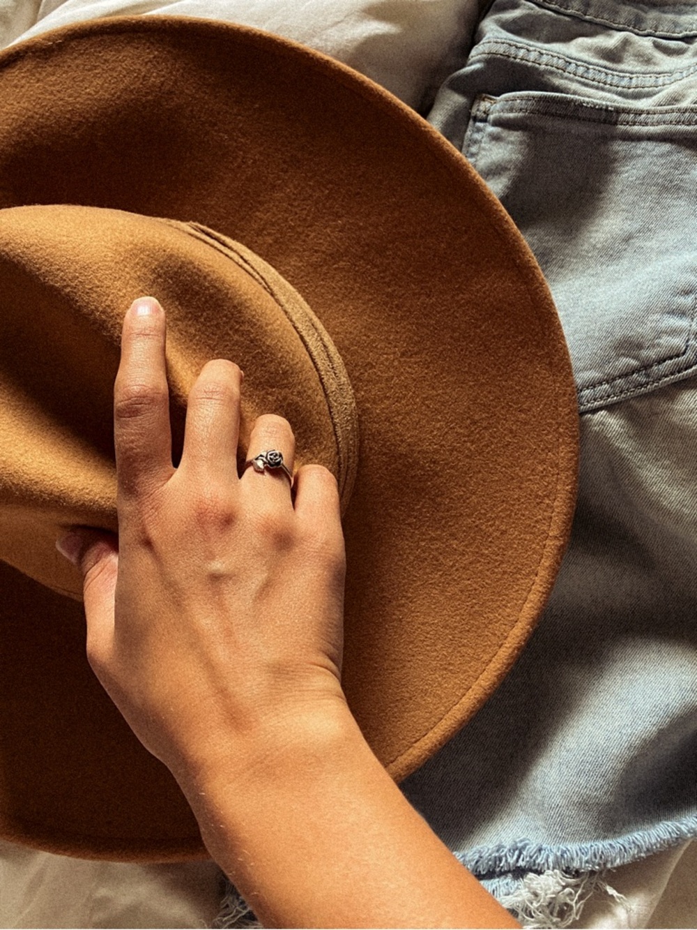 James Avery Sterling Silver Antique Rose Ring - Retired Design